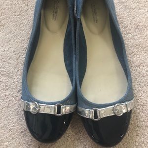 Croft & Barrow blue flats